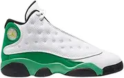[Jordan] Air 13 Retro (gs) Big Kids Casual Basketball Shoe Db6536-113, Green, 1 Little Kid