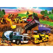 60pc Ravensburger Construction Crowd Kids/Childrens Jigsaw Puzzle Set 4y+