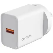 Comsol 18W Wall Charger White