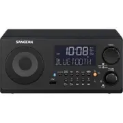 WR-22BK Digital Radio, AM/FM with Bluetooth, USB, Black