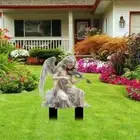 For lawn Decoration Featuring Whimsical Fairy Image in Acrylic Material