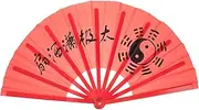 Beatifufu Folding Hand Fan Sturdy Kung Fu Performance Fan for Dance Stage and Decoration Loud Sound Easy to Carry Compact Design for Martial Arts and Group Performances