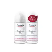 Eucerin Roll On Sensitive Skin Deodorant 2x50ml