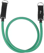 uxcell Resistance Tube Bands, 40 lbs Stackable Single Resistance Band Exercise Band Stretch Band for Working Out Man Home, Green