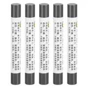 Furniture Repair Crayons Wax Filler Stick, 5Pcs Pen Marker, Red Iron Gray