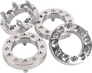 6 Stud 30mm Thickness Wheel Spacers Compatible with Toyota HiLux, 4pcs 6x5.5" Forged Spacer, Bolt Pattern M12x1.5 Thread Pitch 108mm Hub Bore Wheel Spacer Compatible with Toyota Land Cruiser