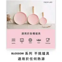 在飛比找蝦皮購物優惠-全新NEOFLAM BLOSSOM 粉紅 陶瓷塗層 煎蛋鍋 