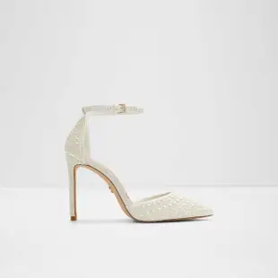【ALDO】DERPERLA-浪漫珍珠女鞋跟鞋-女鞋(白色)