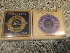 L'Occitane French Soap Made in France Shea Butter Lavender Verbena 3.5 oz x 2