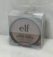 Elf Halo Glow Setting Powder Medium Beige 0.24oz