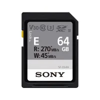 在飛比找蝦皮商城優惠-【SONY 索尼】SF-E64A SD記憶卡 64G 支援4