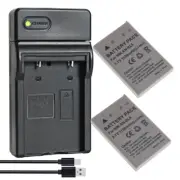 2x Battery + Charger For EN-EL5 Nikon Coolpix E3700 E4200 E5200 E5900 E7900 S10