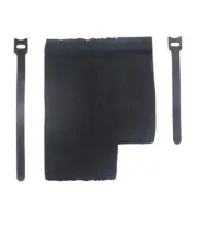 120 PCS Reusable Hook & Loop Cable Ties Set - 40 x 6-Inch & 80 x 8-Inch Adjus...