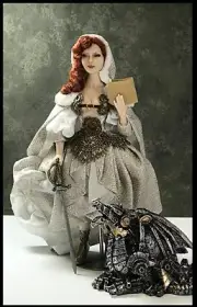 1:12 Visual Miniature Doll Dressing ~ Dana Burton~CRISTAL TUTORIAL/PATTERN