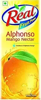 Dabur Real Alphonso Mango Nectar Fruit Juice 200 ml