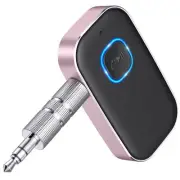 Bluetooth AUX Adapter for Car, Noise Reduction Bluetooth Receiver for Music/H...