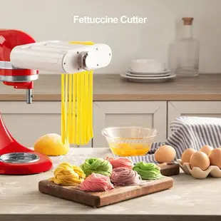 [2美國直購] ANTREE 3合1 義大利麵壓麵器 製麵機 適用 KitchenAid 攪拌機 食品調理機 Spaghetti Fettuccine