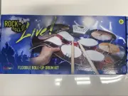 Mukikim Rock And Roll It! Live! Portable Flexible Roll-Up Drum Kit