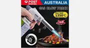 Refillable Gas Butane Blow Torch Gun Food Baking Welding Culinary Solder OZ