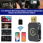 Wireless Carplay&Android Auto Mini AI WIFI Smart Box Adapter BT-WLAN Cars