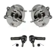 Front Wheel Bearing And Tie Rod End Kit For 2013-2016 Mazda CX-5 K7T-101171 (for: Mazda)