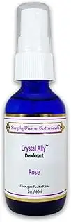 Simply Divine Botanicals Crystal Ally Rose Deodorant - 60ml