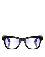 Ray-Ban Ray-Ban Meta Wayfarer Square Smart Sunglasses, 53mm