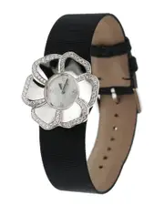 Chanel 18K 1.20 ct. tw. Diamond Camellia Watch Circa 2000s (Authentic Pre-Loved)