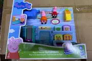 Peppa Pig Peppa’s Adventures Peppa’s Supermarket Playset Preschool Toy NEW!