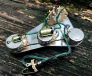 Strat HH Wiring Harness CTS 525k Pots ERO Caps Oak Grigsby 3/w KellingSound