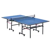 Ping Pong Table Foldable Table Tennis Game Table Indoor with Clamp Net