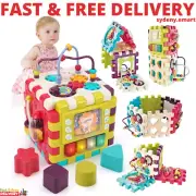 Baby Activity Toys 6-12 Months Activity Cube, 1 Year Old Baby Toys for 1