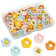 60 Pieces Decorative Pushpins Flower Thumb Tacks Decorative Florest Push Pin CorkBoard Florest Thumbtacks for Photo Wall,Featue Wall,Whiteboard,Cork Board,Map,Bulletin Board,Office or Home