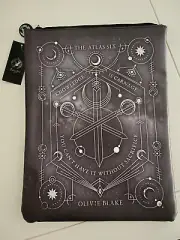 NWT Fairyloot Exclusive The Atlas Six Olivie Blake Zippered Book Sleeve