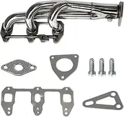 Shuogoufeng Store Stainless Steel Exhaust Manifold Header Set Compatible With Mazda Compatible With RX8 Compatible With RX-8 1.3 SE3P 2004-2011 Exhaust Headery 192 231 BHP