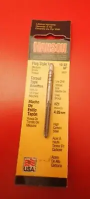 Hanson Plug Style Machine Screw Thread Carbon Steel 10-32 NF NEW in Package 39