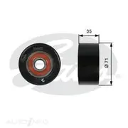 Gates Idler Pulley - 36417