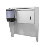 PB-STD-1410 JOHN BOOS Wall Mount Soap and Towel Dispenser NEW