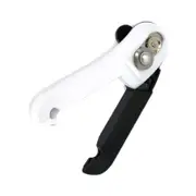 Ozoffer 2x Stainless Steel Manual Can Tin Jar Safety Bottle Opener Smooth Edge Side Cut