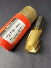 Brubaker USA 1⅝" 2-Flute End Mill 1¼" Weldon Shank HSS Cutting Tool Machinist