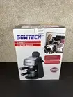 Sowtech CM6811 Coffee Espresso Maker 3.5 Bar 4 Cup Cappuccino W/ Milk Frother
