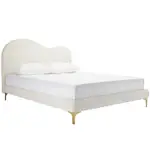 [Sleeping Giant] Lucia Bed Veneto Boucle Ivory