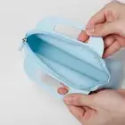 Organizer Earphone Bag Dust-proof Makeup Bags Cosmetic Bag Silicone Handbag