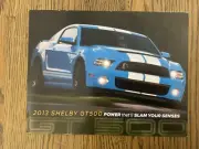 2013 FORD SHELBY GT500 MUSTANG USA BROCHURE ORIGINAL