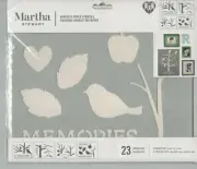 Martha Stewart Adhesive Paper Stencil Stencil~23 designs~FAMILY TREE~Quick Ship!