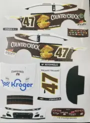 Custom 2023 Ricky Stenhouse #47 Throwback 1/64 Scale NASCAR Peel & Stick Decals