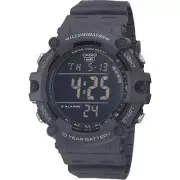 Luxury Black Resin Gent's Watch: Casio Illuminator Worldtime GW-1000B-1AER Men's
