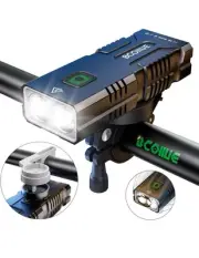 Bike Lights for Night Riding, 10000 Lumen Continuous Output 360 Rotatable Qui...