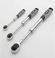 E-Z Red MR482 Extendable Ratchet Three Piece Set- includes 1/4", 1/2", 3/8" Ratchets