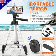 Telescopic Camera Tripod Stand Holder Mount For iPhone Samsung Phone Universal